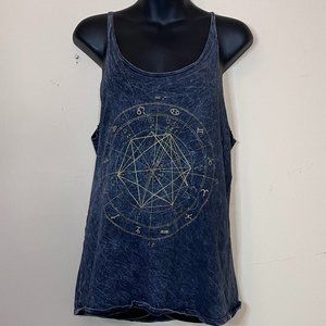 Rare Brain Candy Ink Astrological Tank Top
